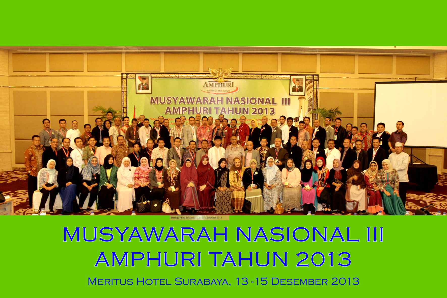 Munas III AMPHURI 2013 Surabaya